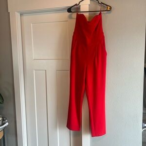 Red Express Jumpsuit